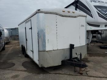  Salvage Haulmark Encl Trlr