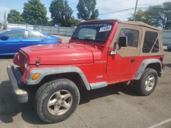  Salvage Jeep Wrangler