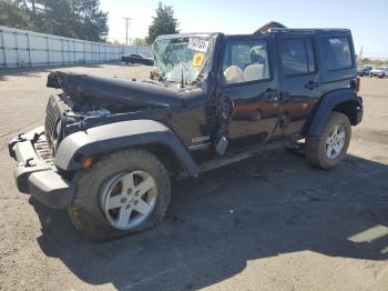  Salvage Jeep Wrangler