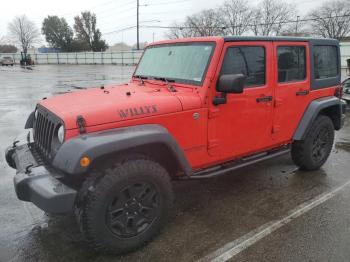  Salvage Jeep Wrangler