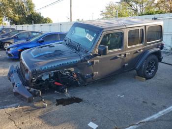  Salvage Jeep Wrangler