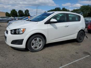  Salvage Chevrolet Sonic