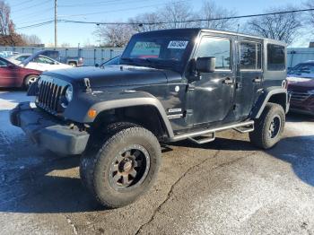  Salvage Jeep Wrangler