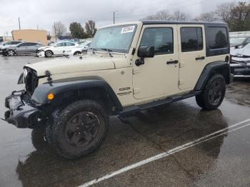  Salvage Jeep Wrangler