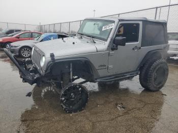  Salvage Jeep Wrangler