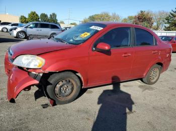  Salvage Chevrolet Aveo