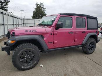  Salvage Jeep Wrangler