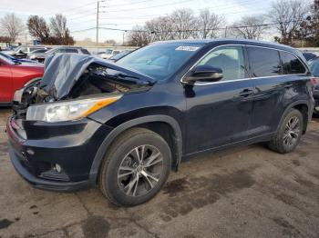  Salvage Toyota Highlander