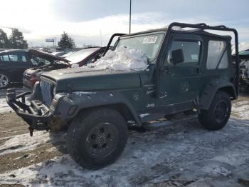  Salvage Jeep Wrangler