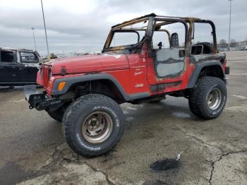  Salvage Jeep Wrangler