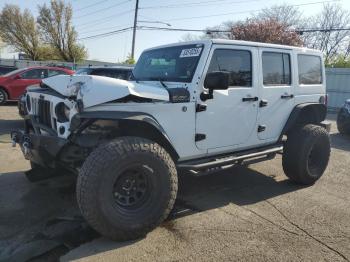  Salvage Jeep Wrangler