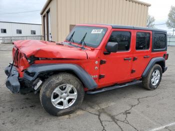  Salvage Jeep Wrangler