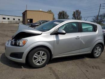  Salvage Chevrolet Sonic