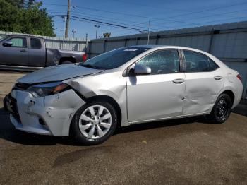  Salvage Toyota Corolla