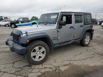  Salvage Jeep Wrangler