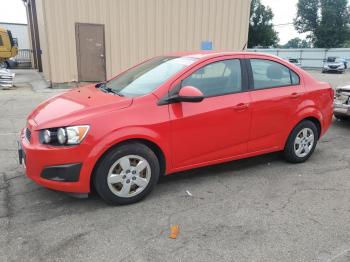  Salvage Chevrolet Sonic