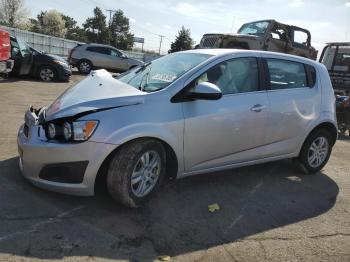  Salvage Chevrolet Sonic