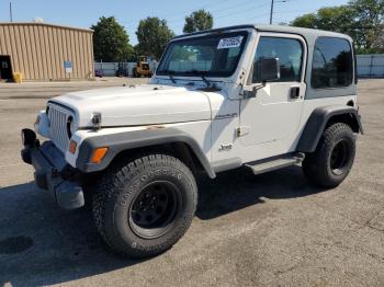  Salvage Jeep Wrangler