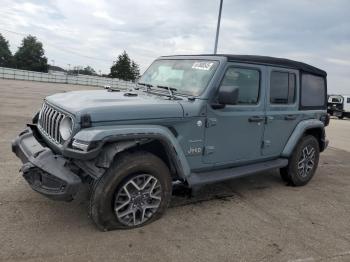  Salvage Jeep Wrangler