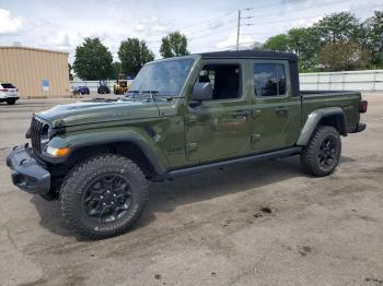  Salvage Jeep Gladiator