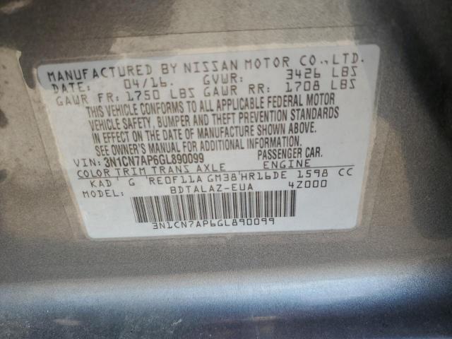 Nissan Versa S Image 5