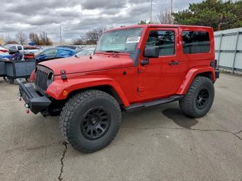  Salvage Jeep Wrangler