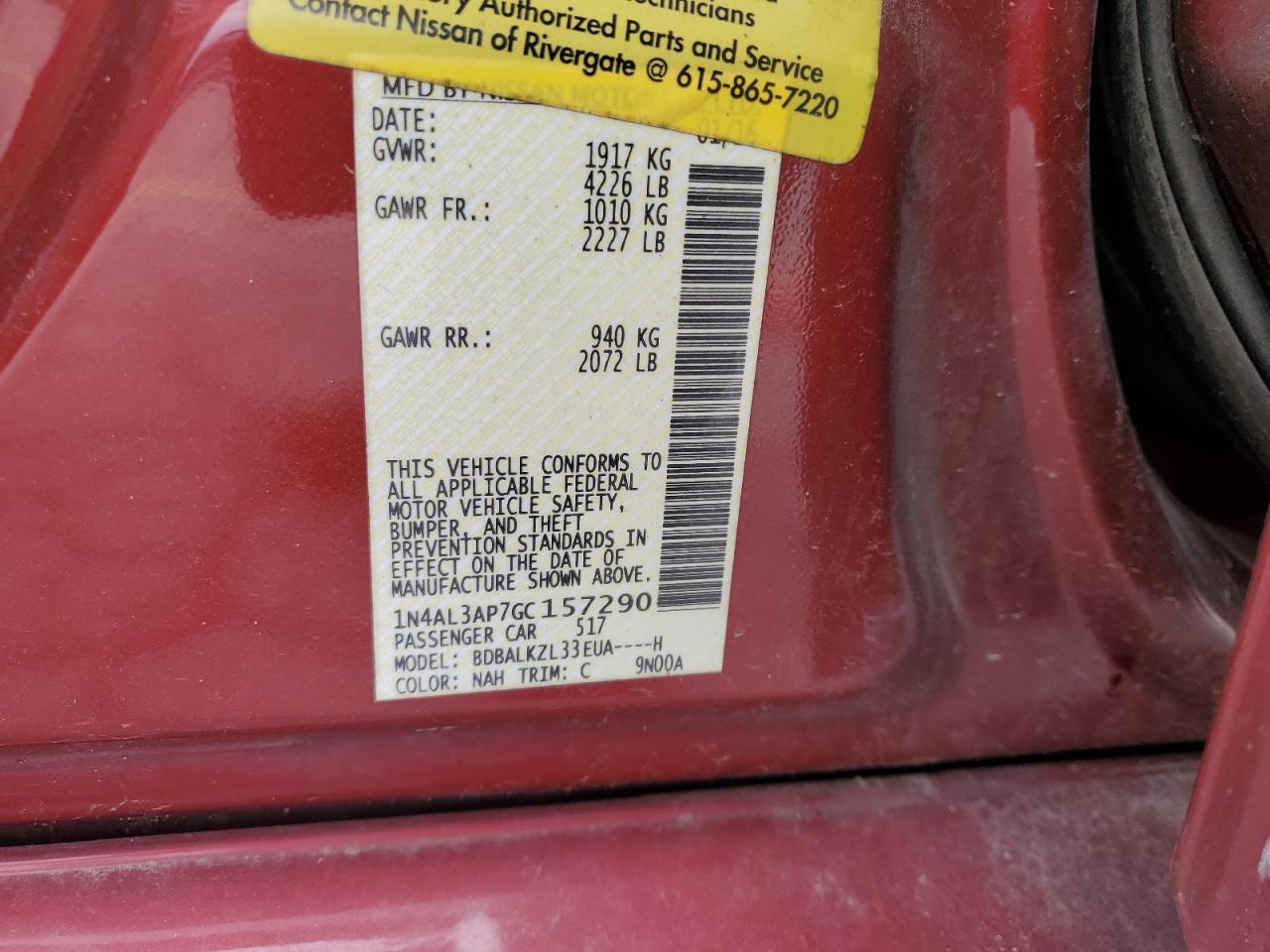 Nissan Altima 2.5 Image 2