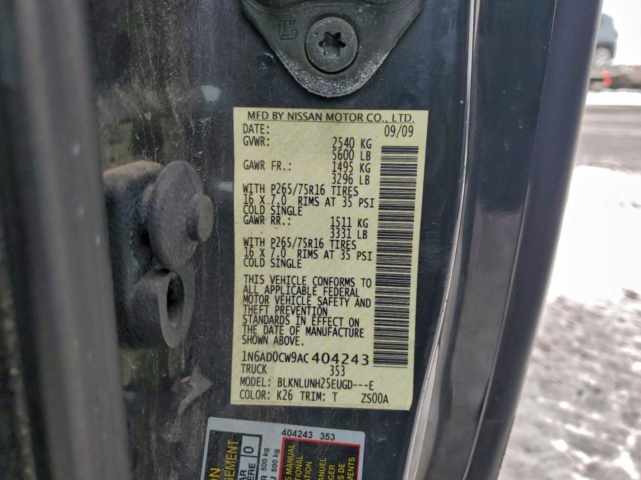 Nissan Frontier King Cab Se Image 9