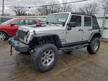  Salvage Jeep Wrangler