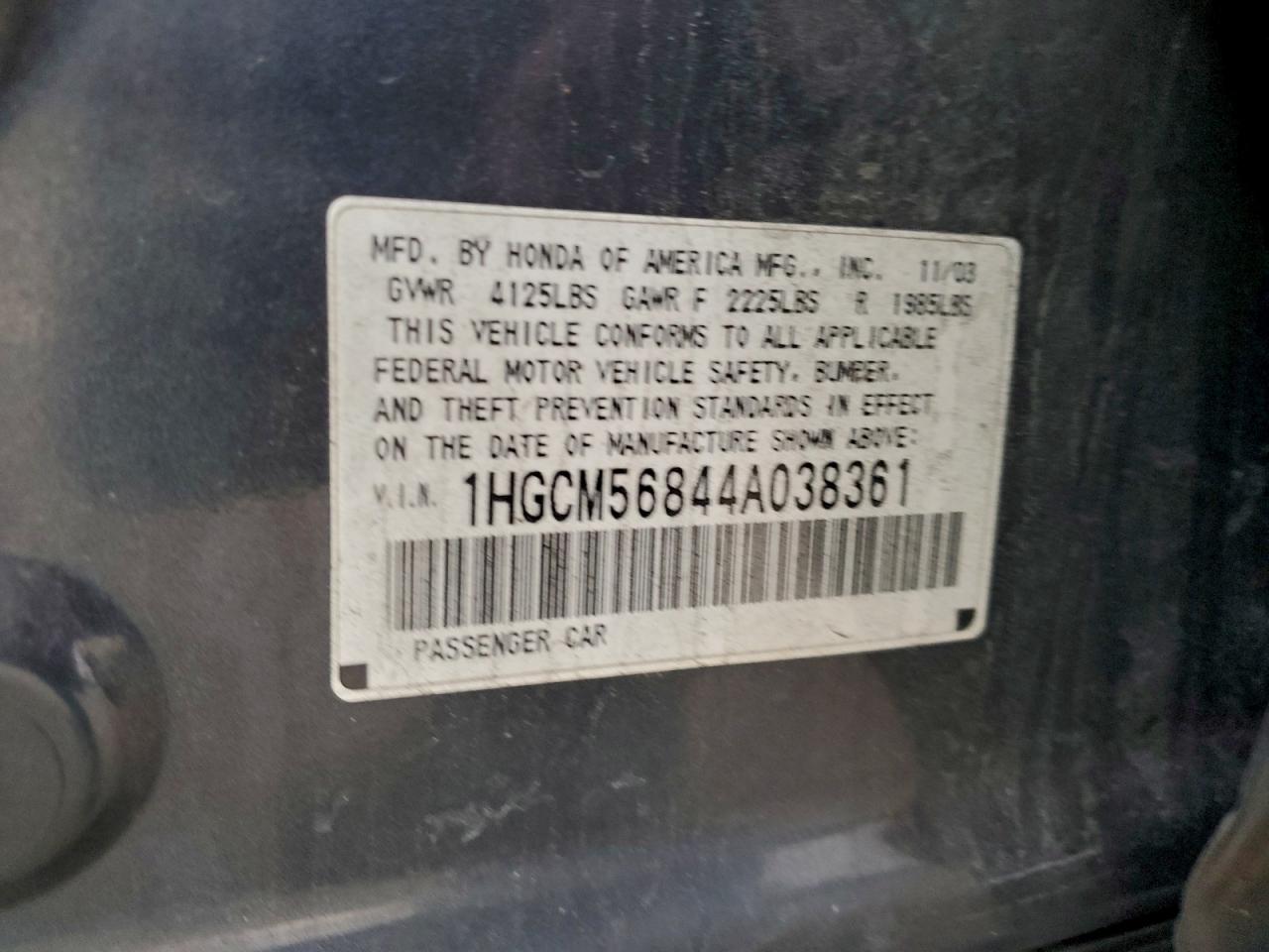 Honda Accord Ex Image 6