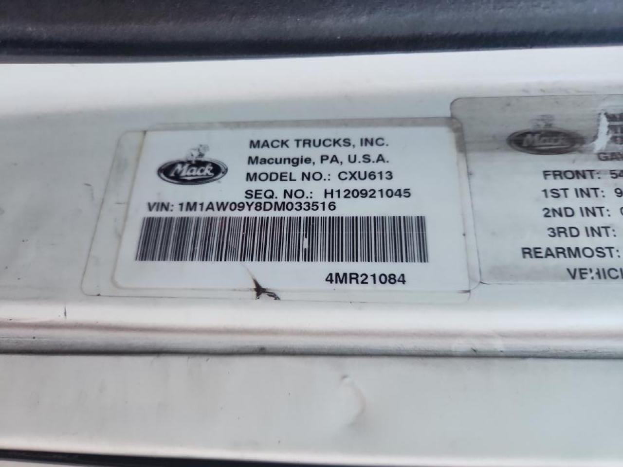 Mack Cxu613 Cxu600 Image 3