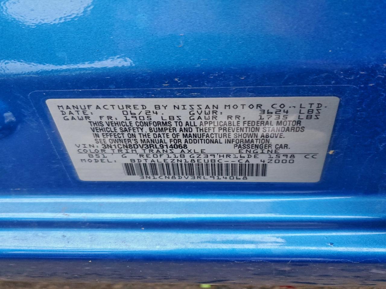 Nissan Versa S Image 10