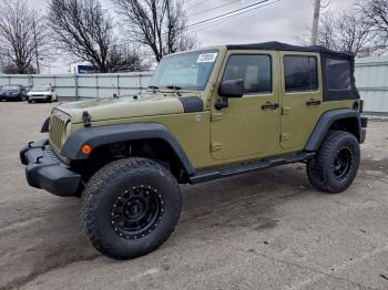  Salvage Jeep Wrangler