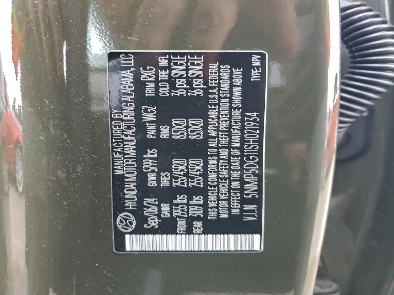 Hyundai SANTA FE Calligraphy Image 10