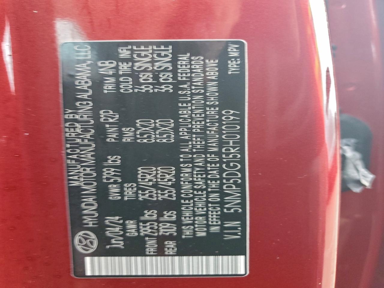 Hyundai SANTA FE Calligraphy Image 2