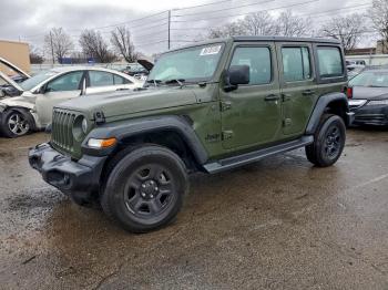  Salvage Jeep Wrangler