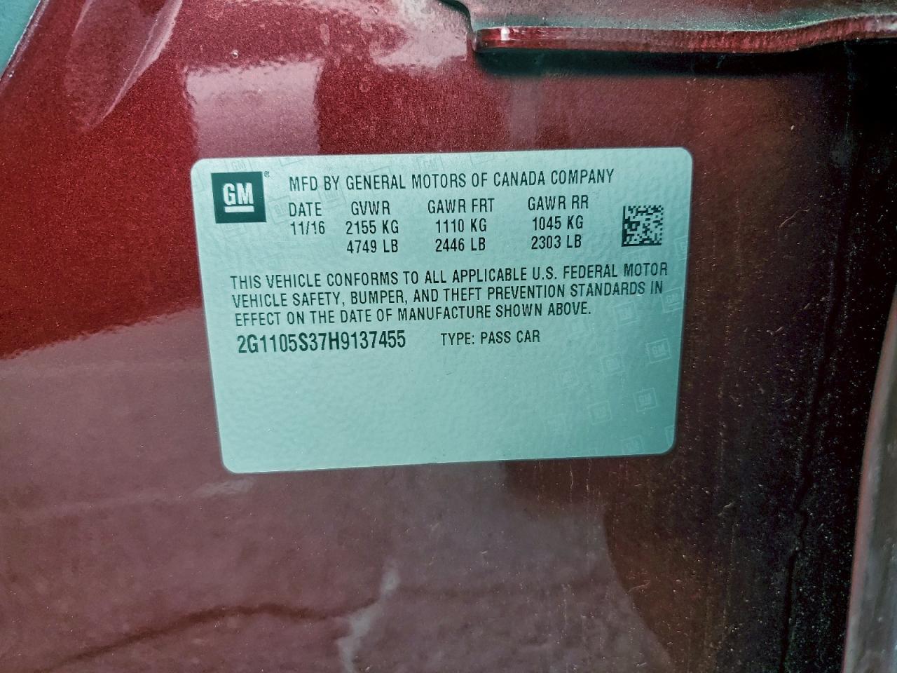 Chevrolet Impala Lt Image 8