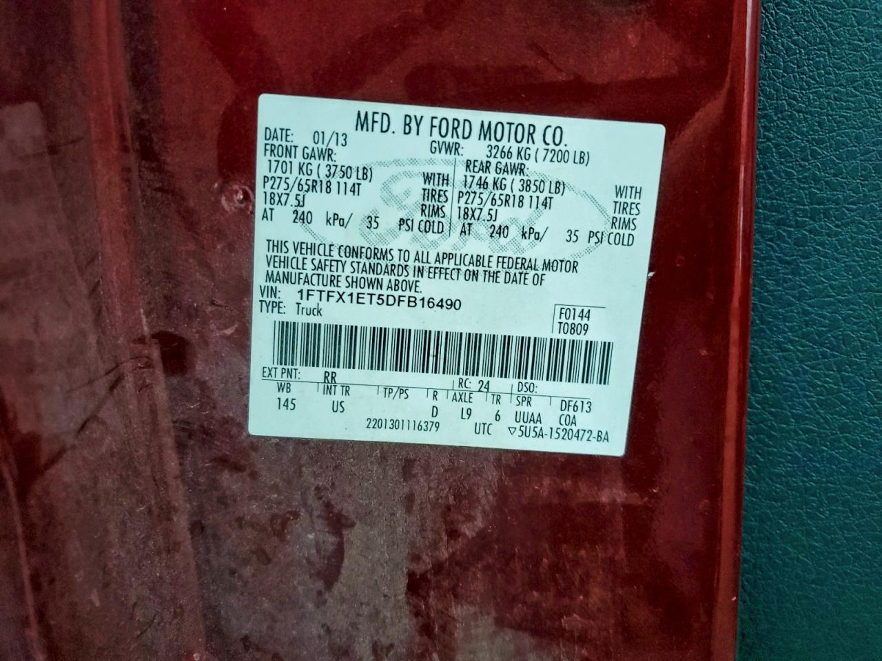 Ford F-150 Super Cab Image 11