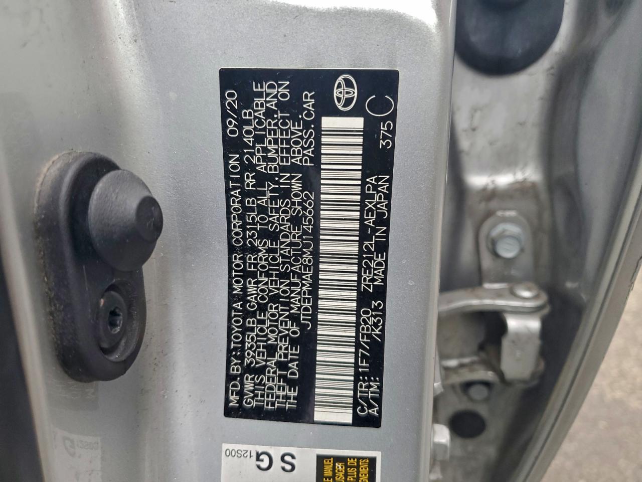 Toyota Corolla Le Image 10